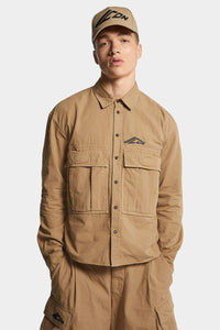 DSQUARED2｜ICON NEW GENERATION RIPSTOP CROPPED SHIRT 男款襯衫