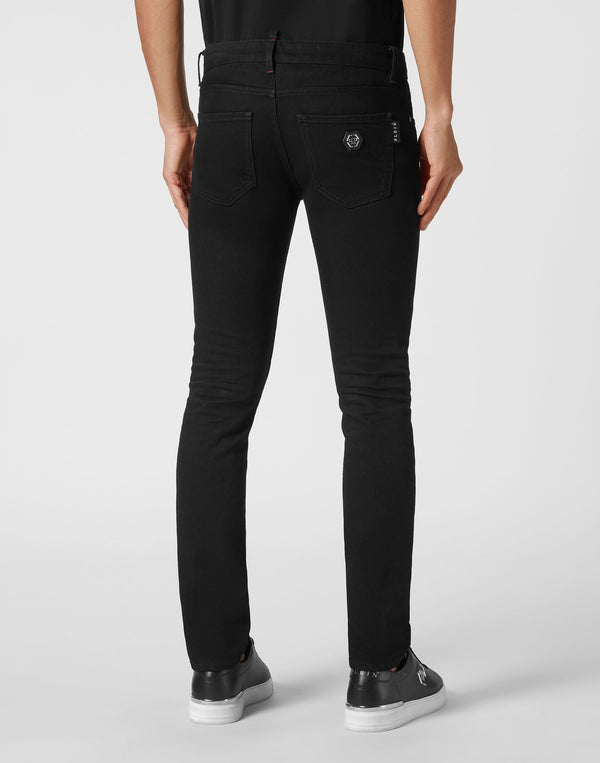 Philipp Plein｜Denim Trousers Super Fit 男款牛仔褲