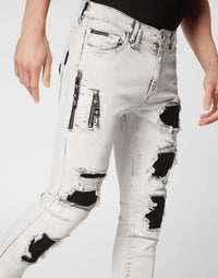 Philipp Plein｜Denim Trousers Rock Star Fit 男款牛仔褲