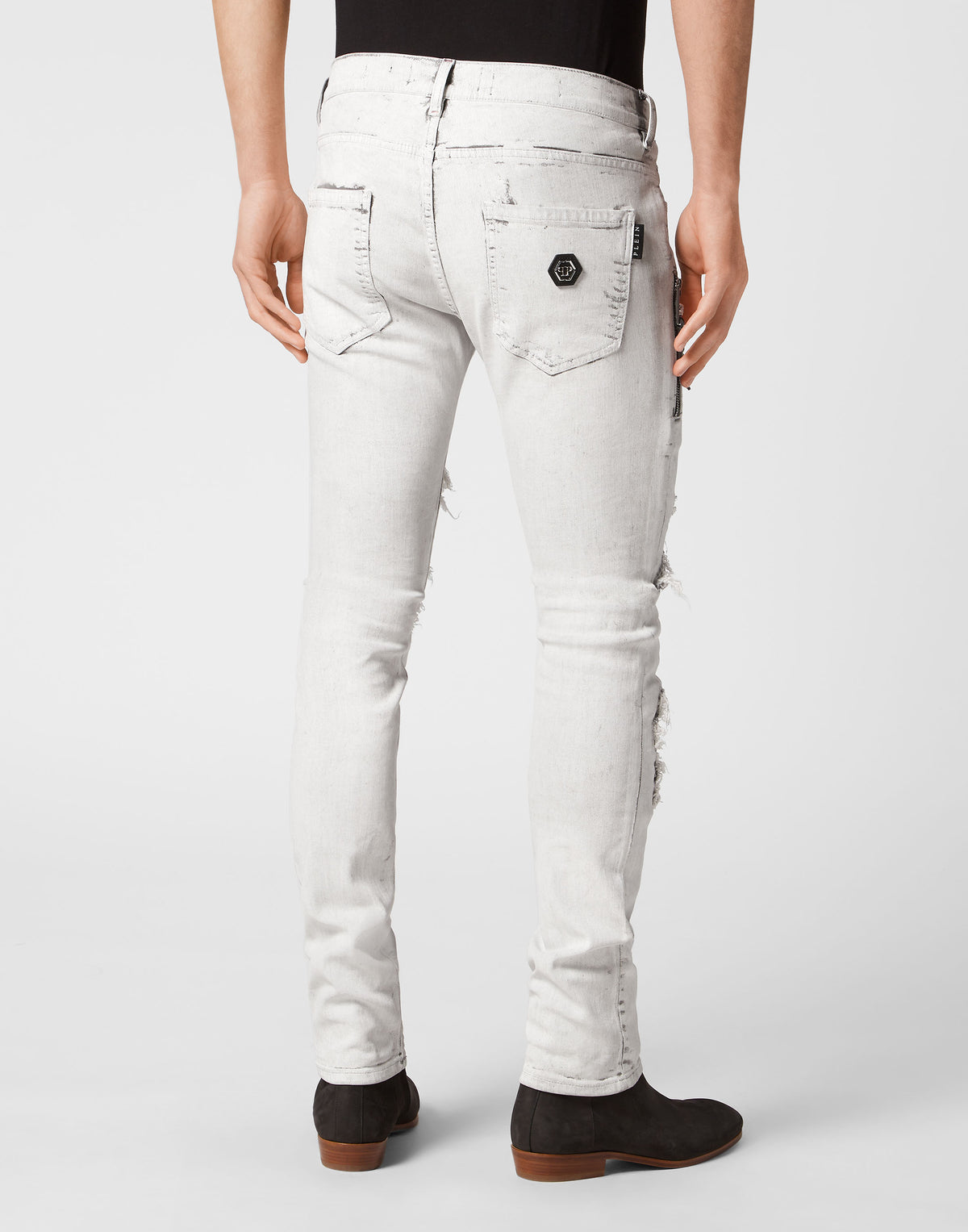 Philipp Plein｜Denim Trousers Rock Star Fit 男款牛仔褲