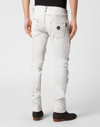Philipp Plein｜Denim Trousers Rock Star Fit 男款牛仔褲