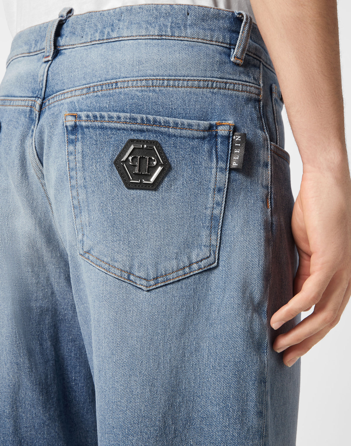 Philipp Plein｜Denim Shorts Formentera Fit 男款牛仔短褲