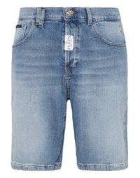 PHILIPP PLEIN Denim Shorts Formentera Fit