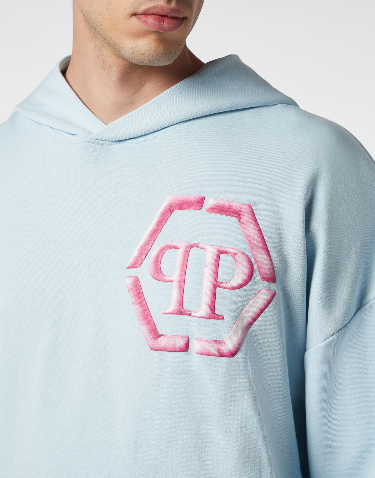 Philipp Plein｜Hoodie Sweatshirt Hexagon 男款帽T