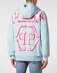 Philipp Plein｜Hoodie Sweatshirt Hexagon 男款帽T