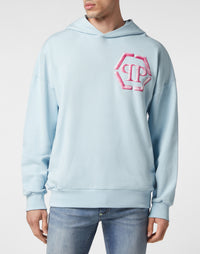 Philipp Plein｜Hoodie Sweatshirt Hexagon 男款帽T