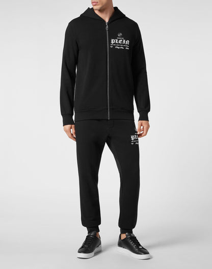 Hoodie Sweatjacket Gothic Plein