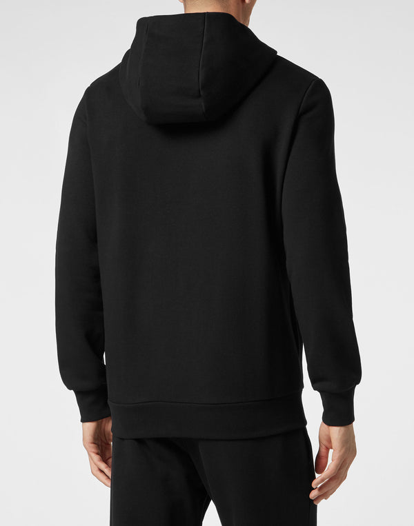 Philipp Plein｜Hoodie Sweatjacket Gothic Plein 男款連帽外套