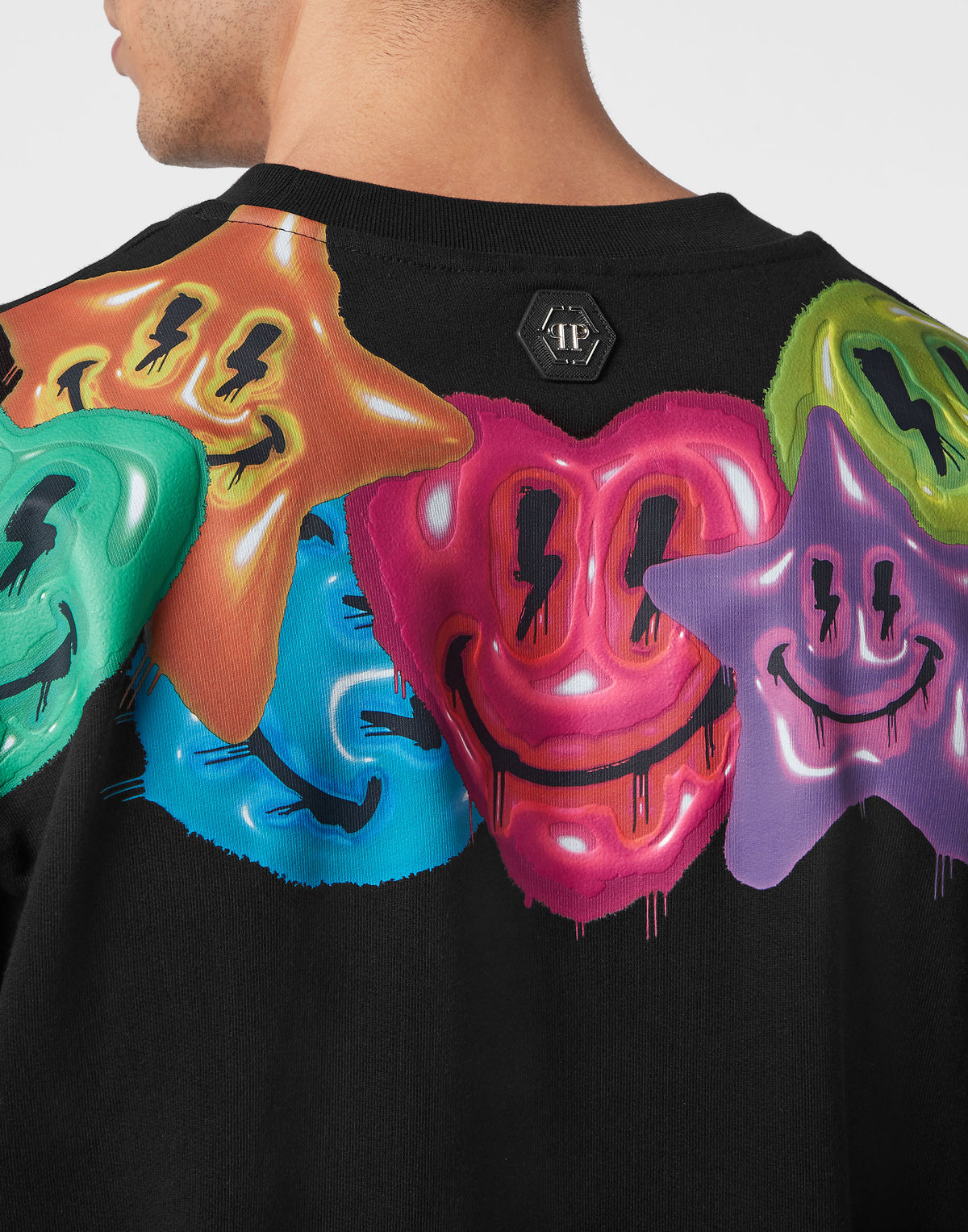 Philipp Plein｜Sweatshirt Roundneck Smile 男款衛衣