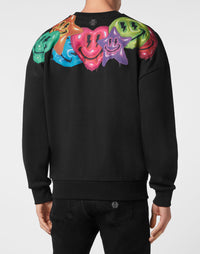 Philipp Plein｜Sweatshirt Roundneck Smile 男款衛衣