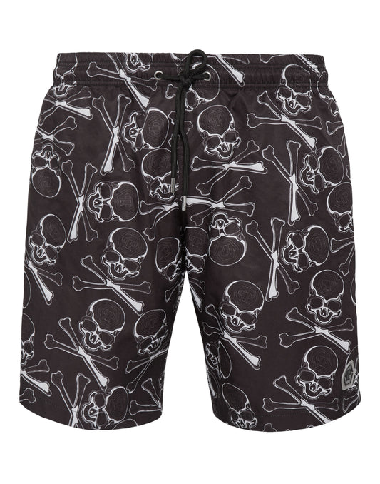Swim-Trunks Skull&Bones