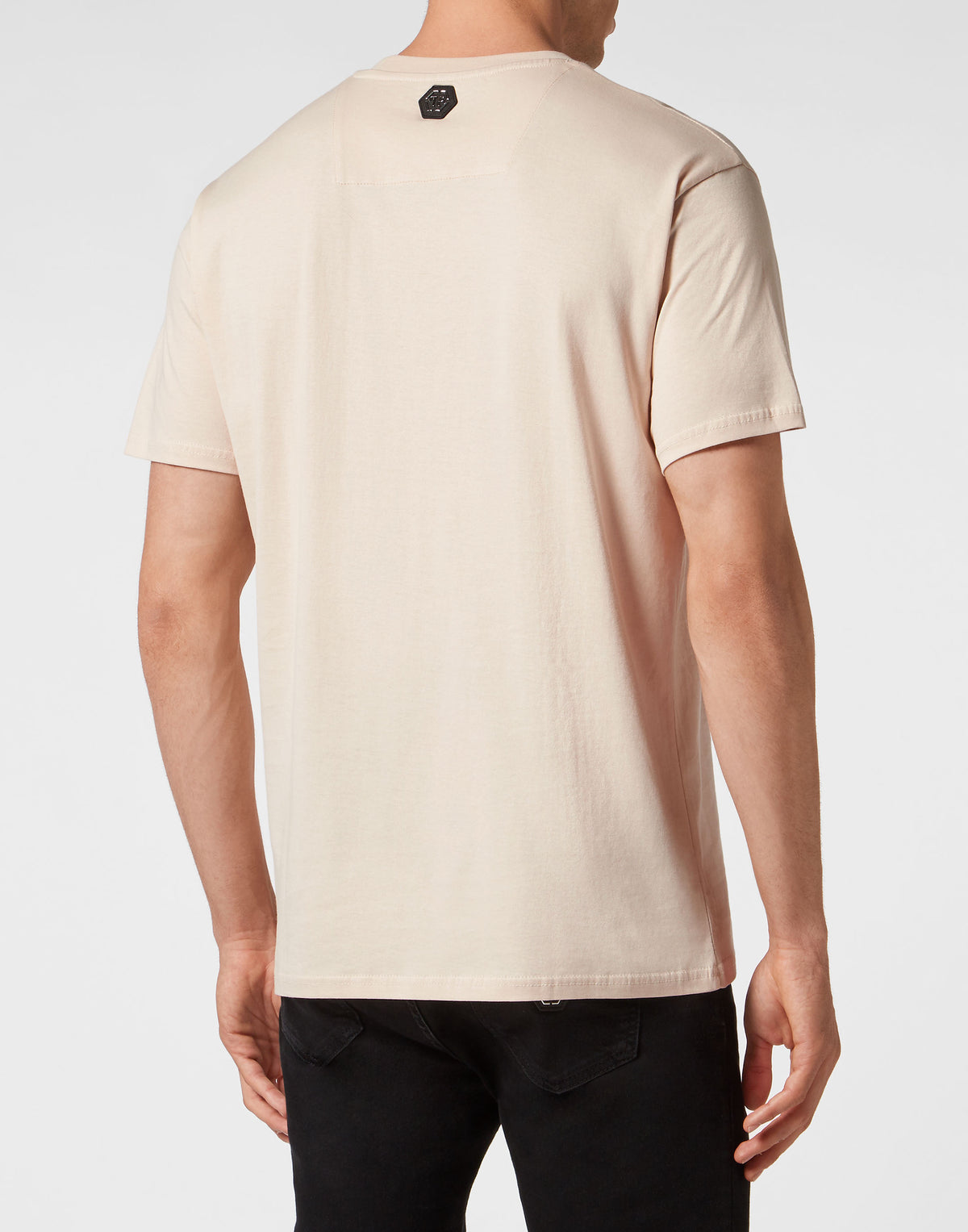 Philipp Plein｜T-Shirt Round Neck SS Bulldogs 男款T恤