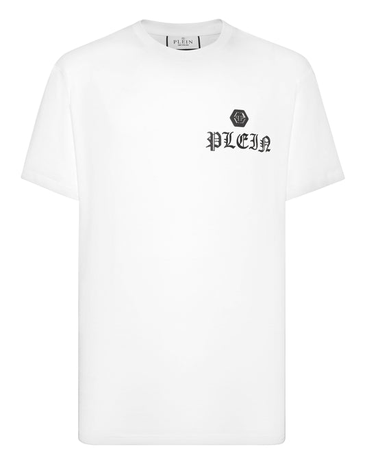 T-shirt Round Neck SS with Crystals Skull&Bones