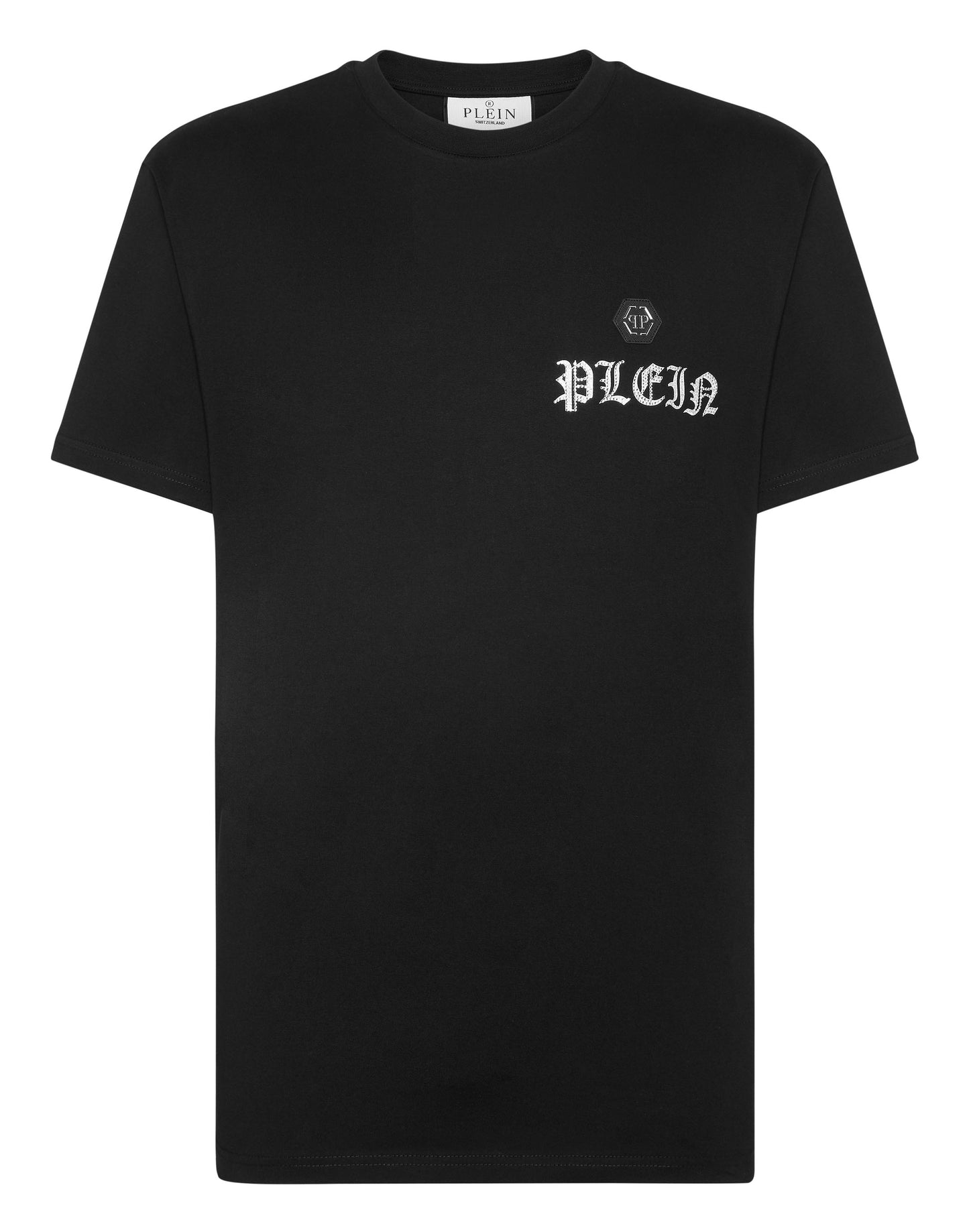 T-shirt Round Neck SS with Crystals Skull&Bones