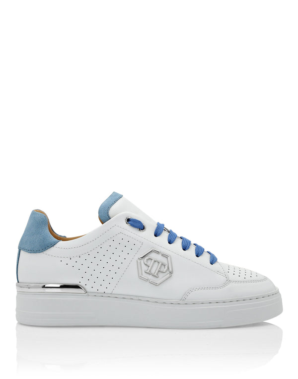 Philipp Plein｜Mix Leather Lo-Top Sneakers 女款運動鞋