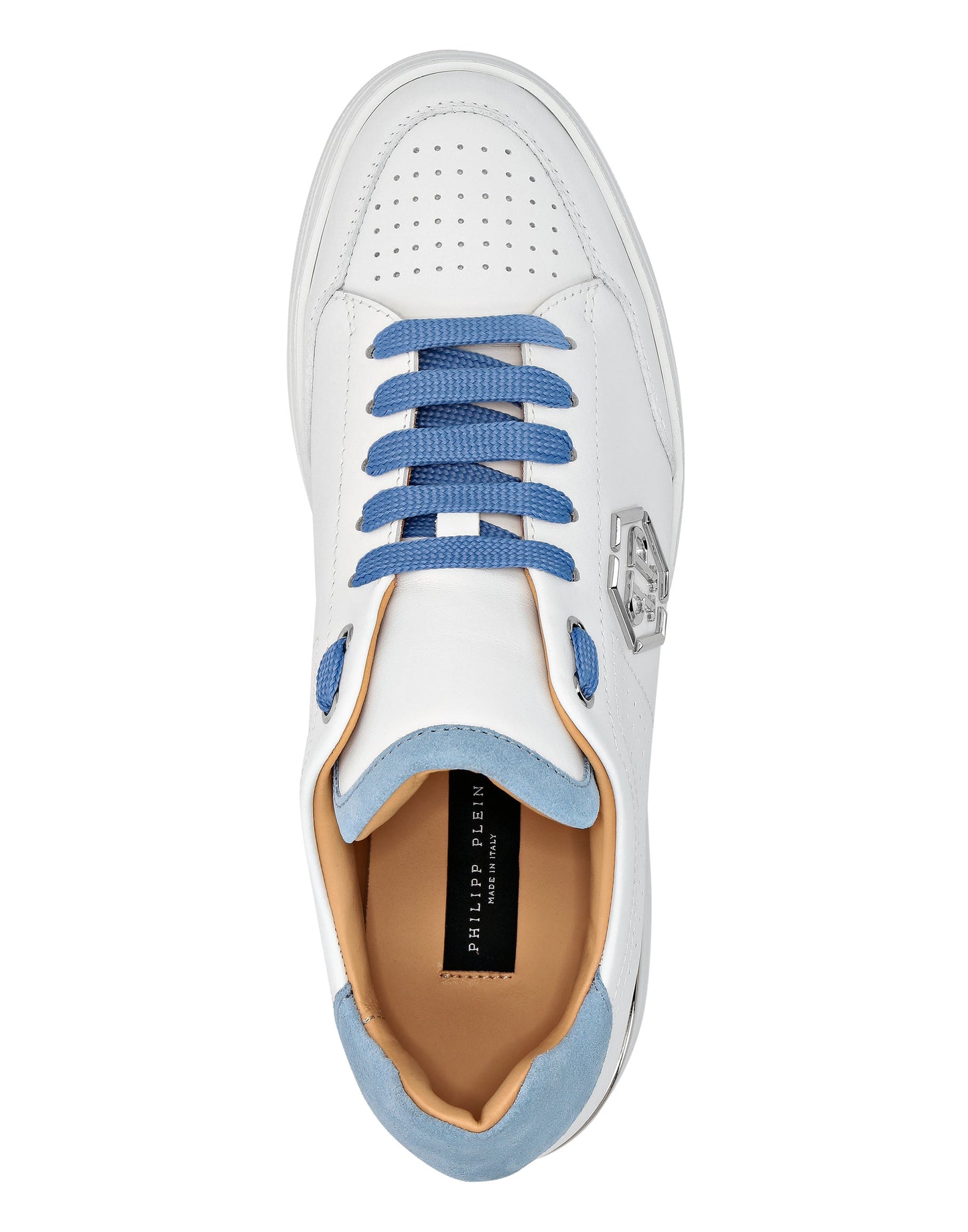 Mix Leather Lo-Top Sneakers