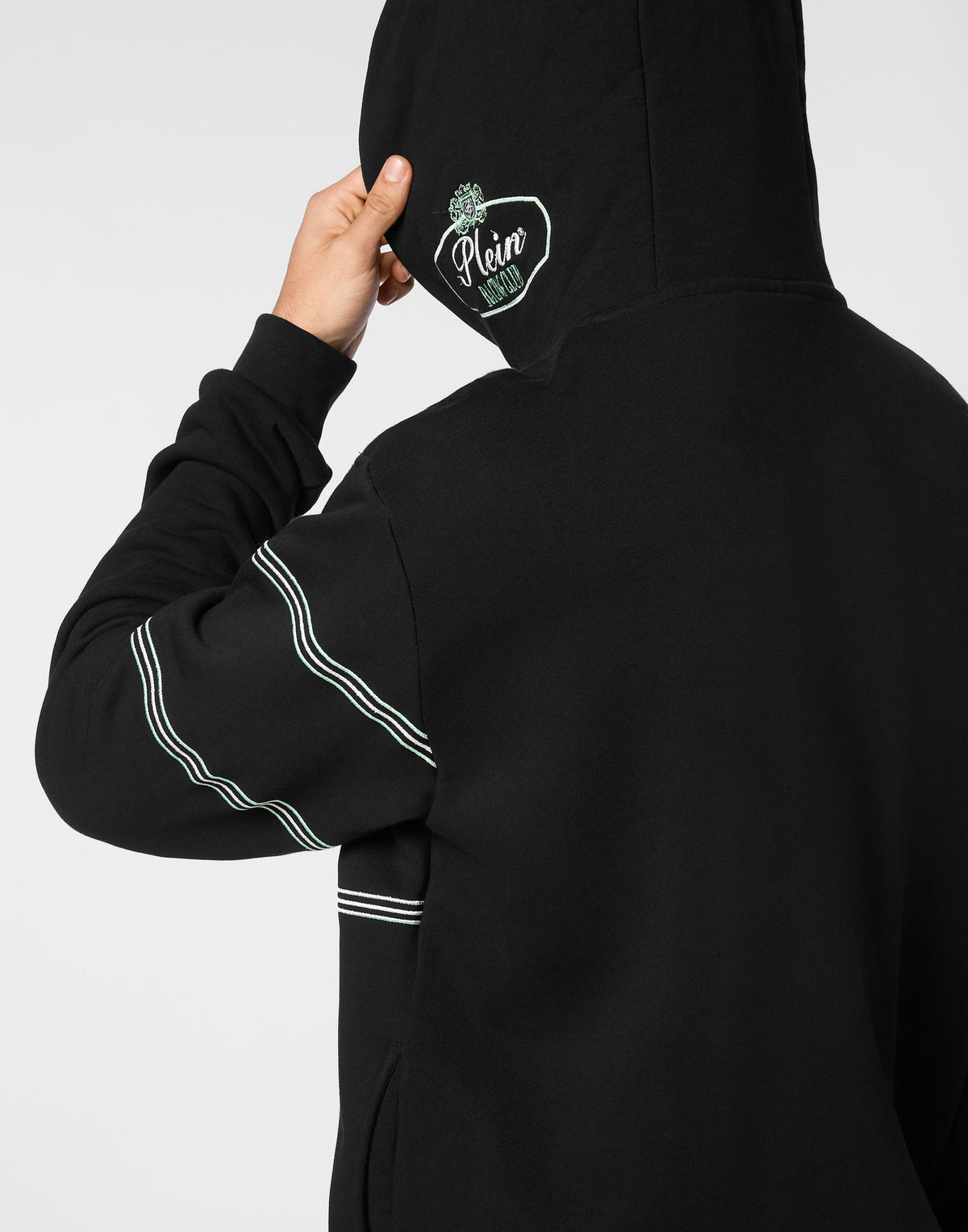 Philipp Plein｜Hoodie Sweatshirt LS Racing Club 男款帽T