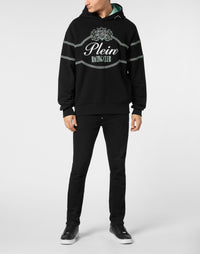 Philipp Plein｜Hoodie Sweatshirt LS Racing Club 男款帽T