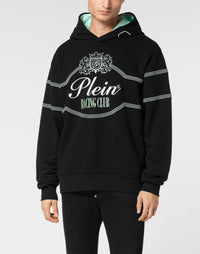 Philipp Plein｜Hoodie Sweatshirt LS Racing Club 男款帽T