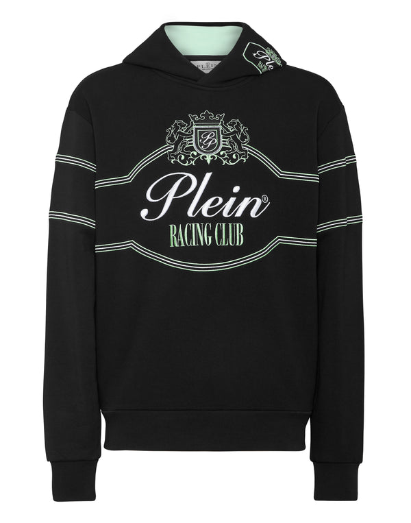 PHILIPP PLEIN Hoodie Sweatshirt LS Racing Club