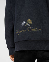 Philipp Plein｜Hoodie Sweatshirt LS Racing Club 男款帽T