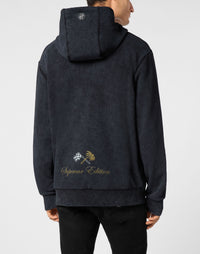 Philipp Plein｜Hoodie Sweatshirt LS Racing Club 男款帽T