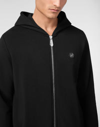 Philipp Plein｜Hoodie Sweatjacket LS Strass Skull 男款連帽外套