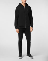 Philipp Plein｜Hoodie Sweatjacket LS Strass Skull 男款連帽外套