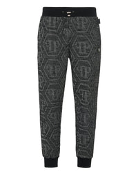 PHILIPP PLEIN Jacquard Jogging Pants Monogram