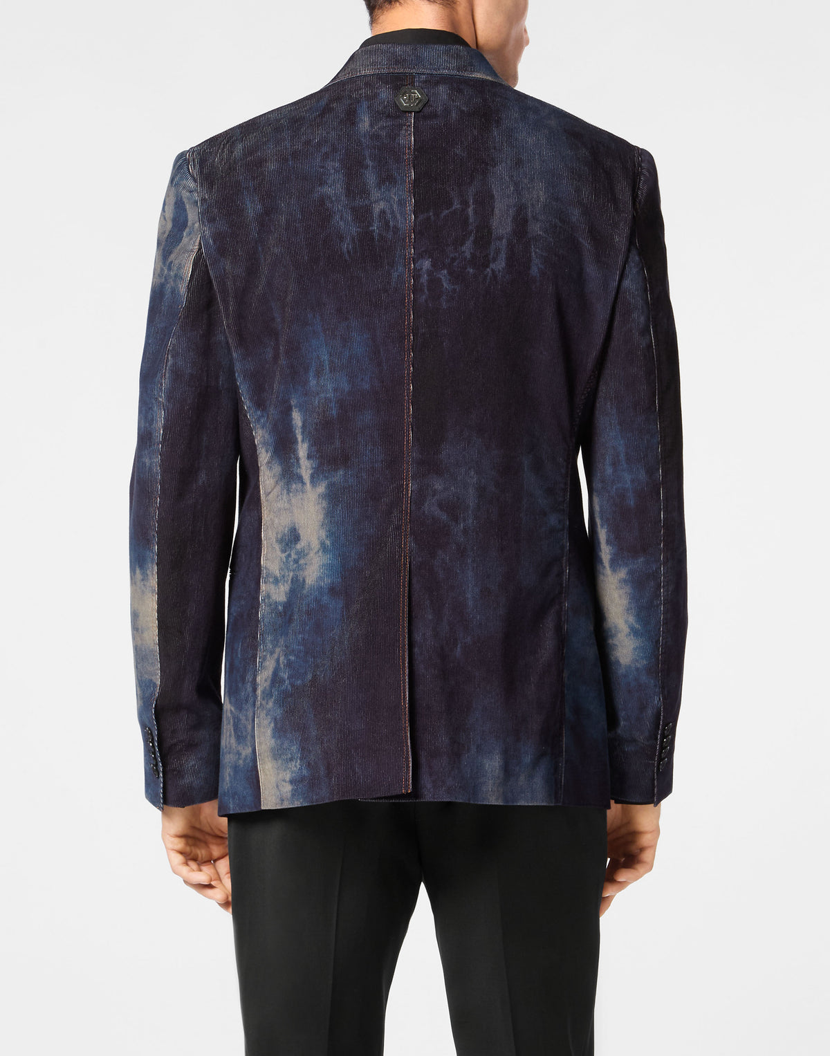 Philipp Plein｜Bleached Velvet Blazer Gigolò Fit 男款西裝外套