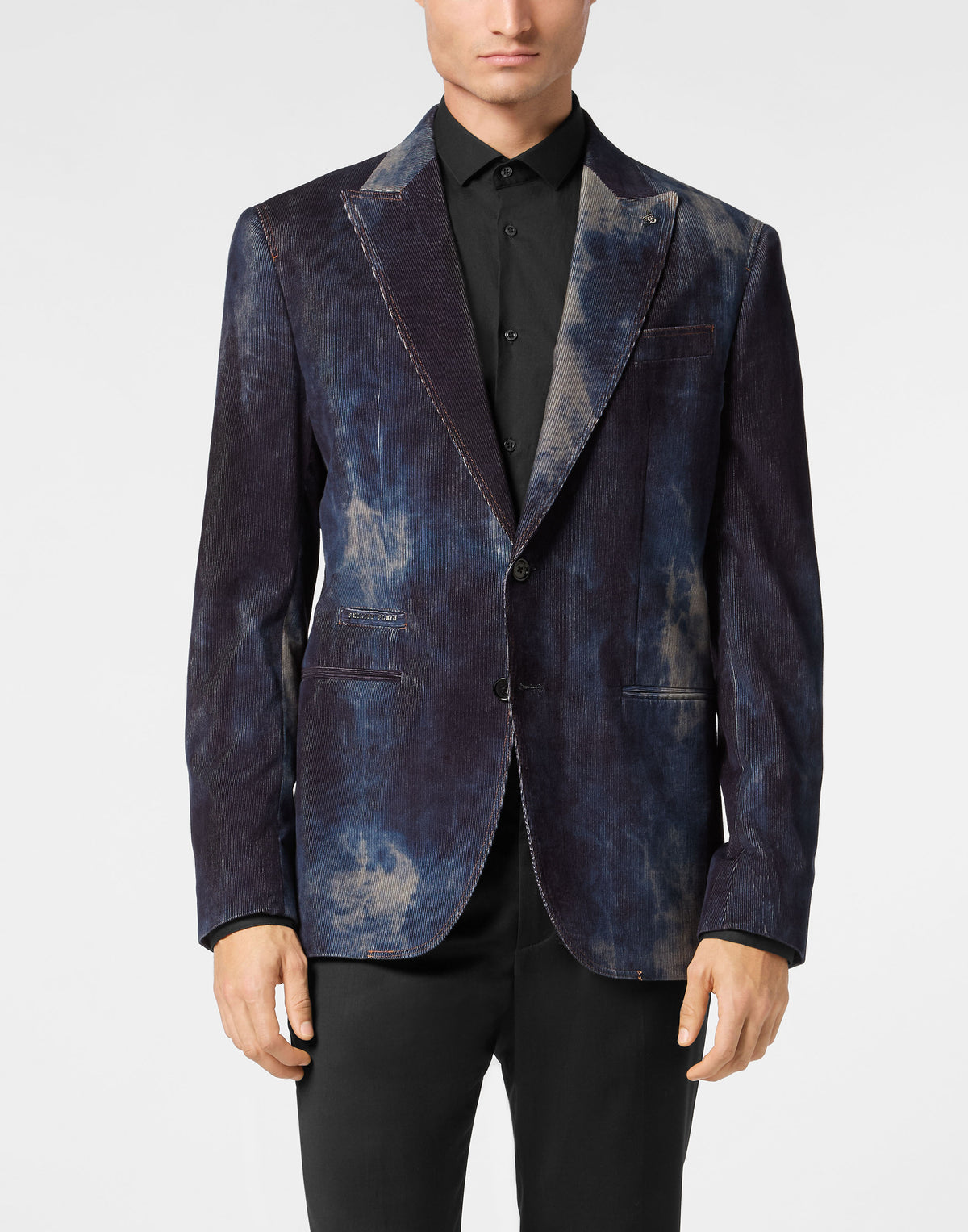 Philipp Plein｜Bleached Velvet Blazer Gigolò Fit 男款西裝外套