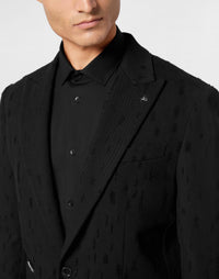 Philipp Plein｜Destroyed Blazer LS 男款西裝外套