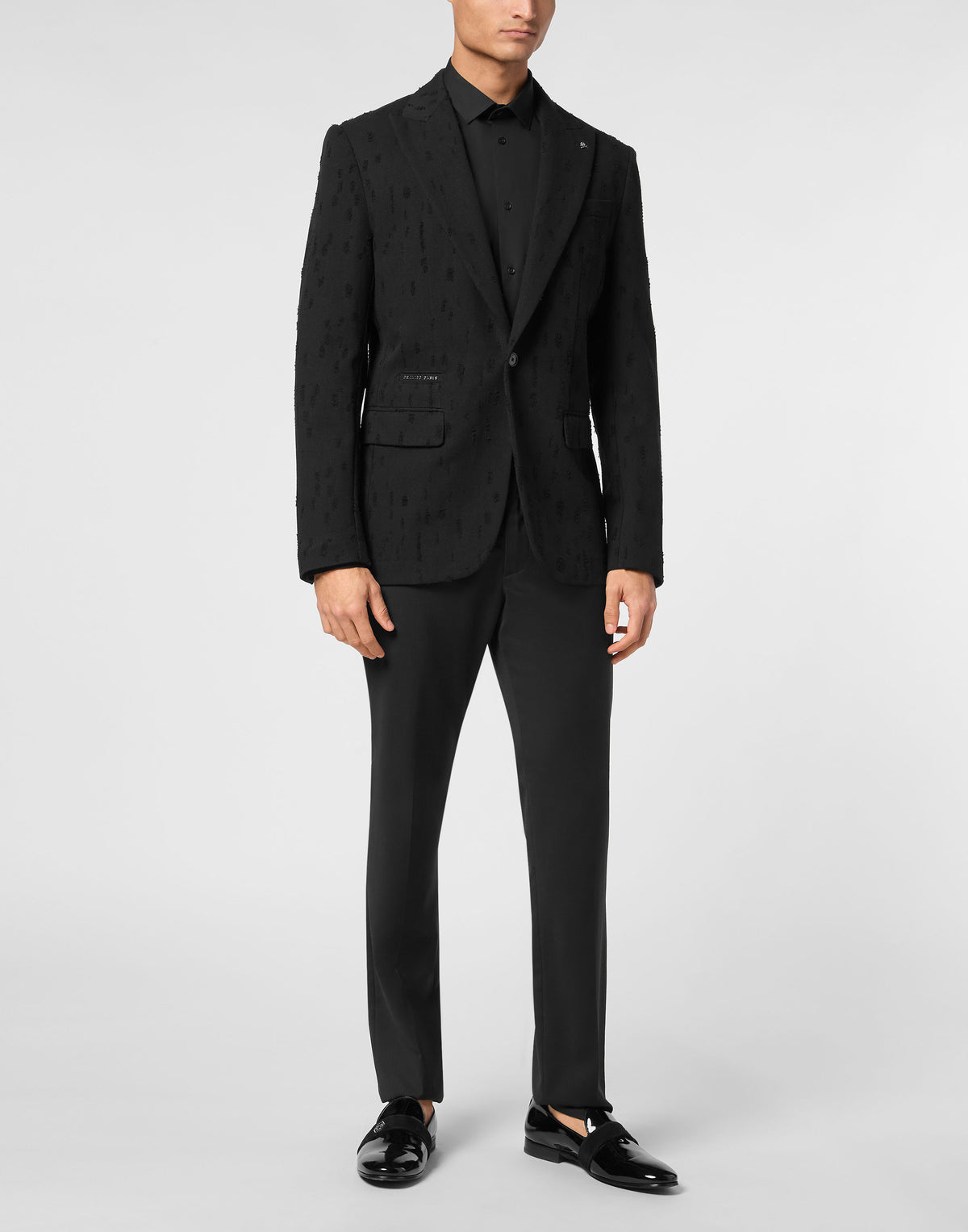 Philipp Plein｜Destroyed Blazer LS 男款西裝外套