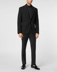 Philipp Plein｜Destroyed Blazer LS 男款西裝外套