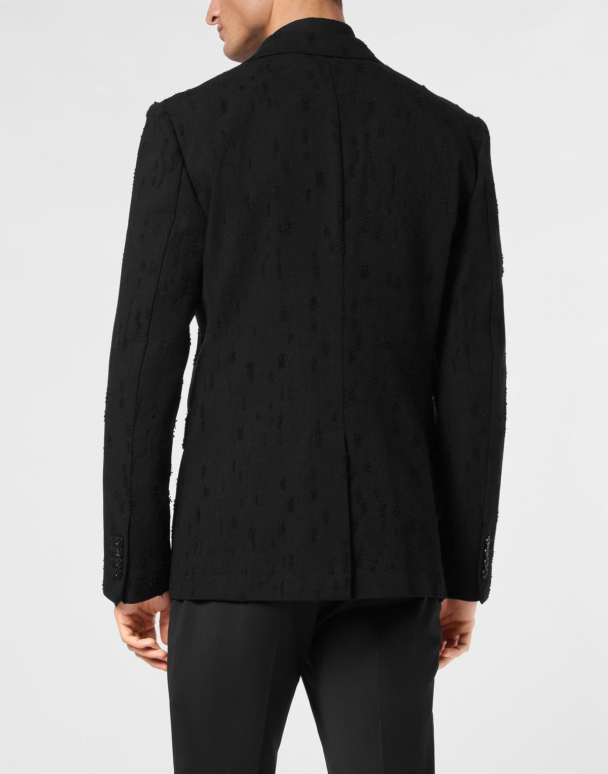 Philipp Plein｜Destroyed Blazer LS 男款西裝外套