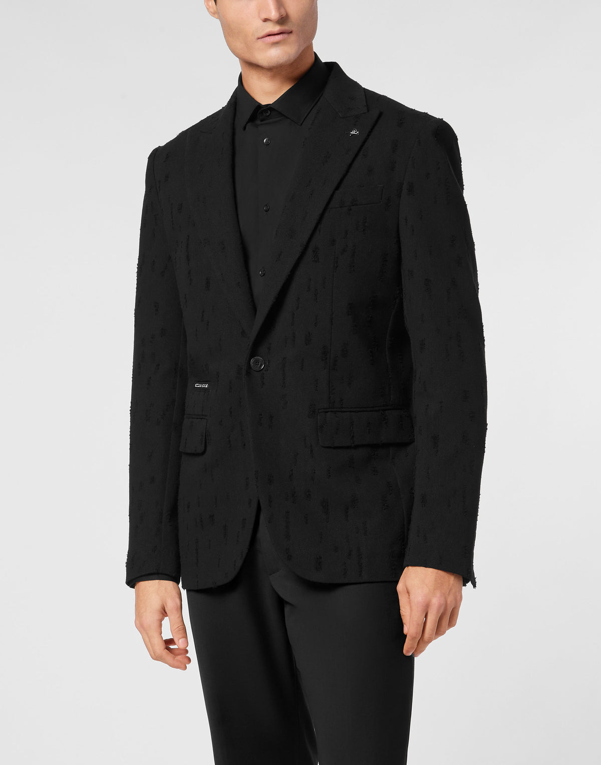 Philipp Plein｜Destroyed Blazer LS 男款西裝外套