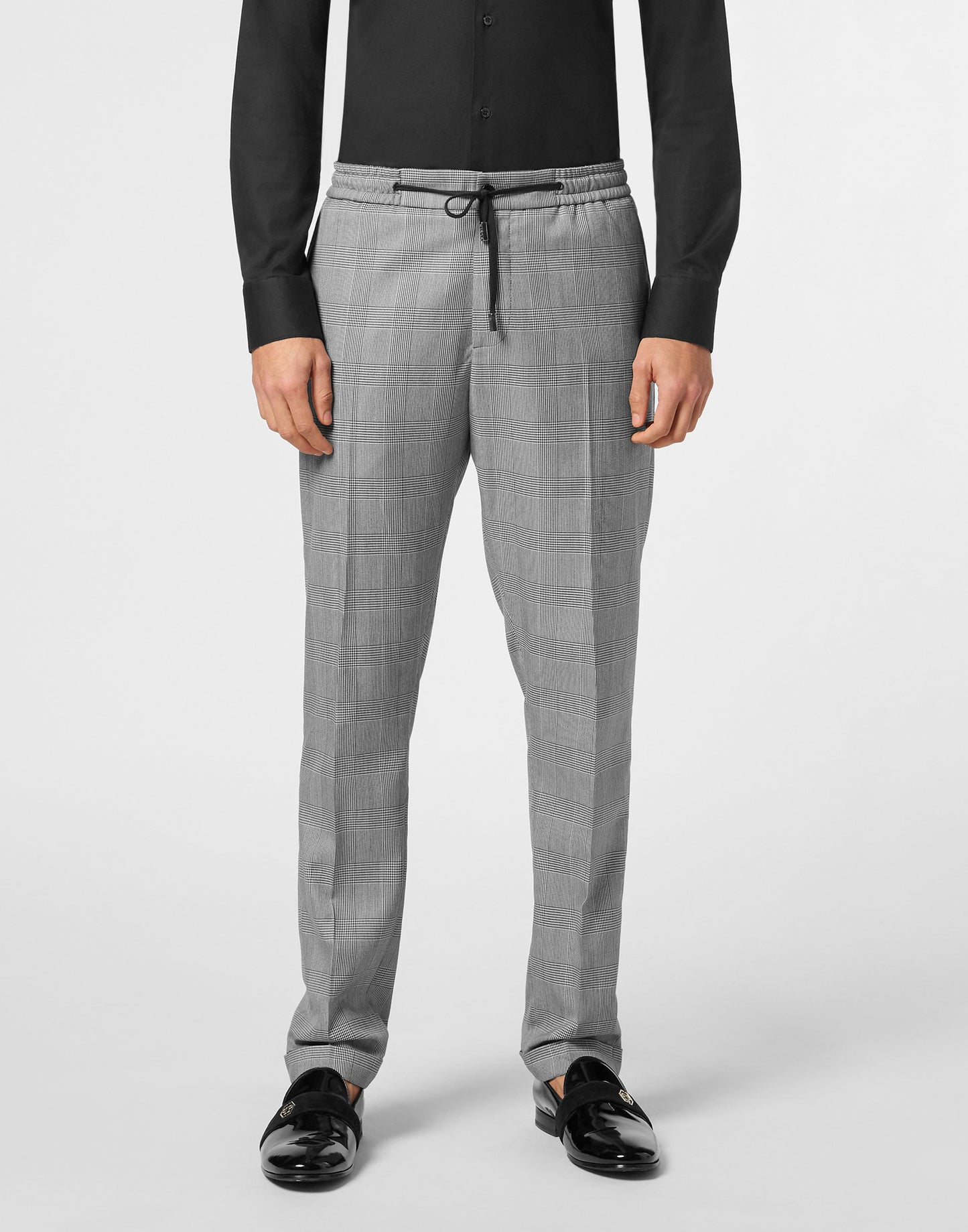 Checkered Jogging Trousers