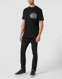 Philipp Plein｜Jersey T-shirt Round Neck SS Cars Racing 男款T恤