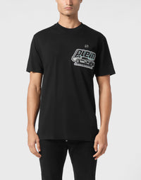 Philipp Plein｜Jersey T-shirt Round Neck SS Cars Racing 男款T恤