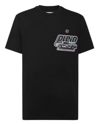 PHILIPP PLEIN Jersey T-shirt Round Neck SS Cars Racing