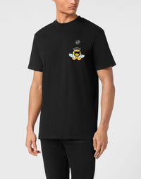 Philipp Plein｜Jersey T-shirt Round Neck SS Smile 男款T恤