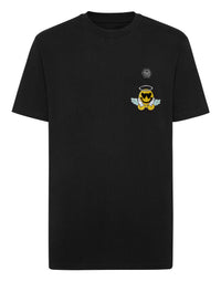 PHILIPP PLEIN Jersey T-shirt Round Neck SS Smile