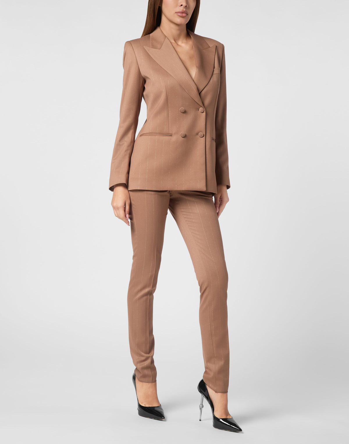 Philipp Plein｜Gold Fit Blazer LS 女款西裝外套