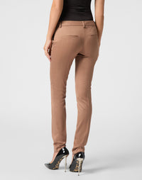 Philipp Plein｜Pinstripe Chinos Fit Trousers 女款長褲