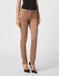 Philipp Plein｜Pinstripe Chinos Fit Trousers 女款長褲