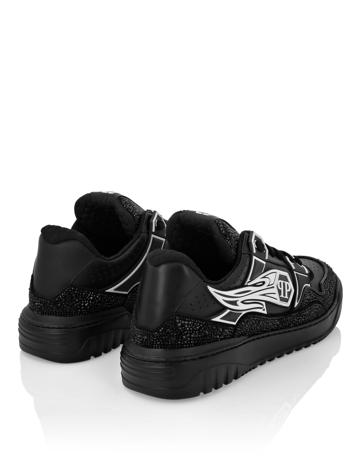 Philipp Plein｜Leather Low-Top Sneakers Moon Walker 男款運動鞋