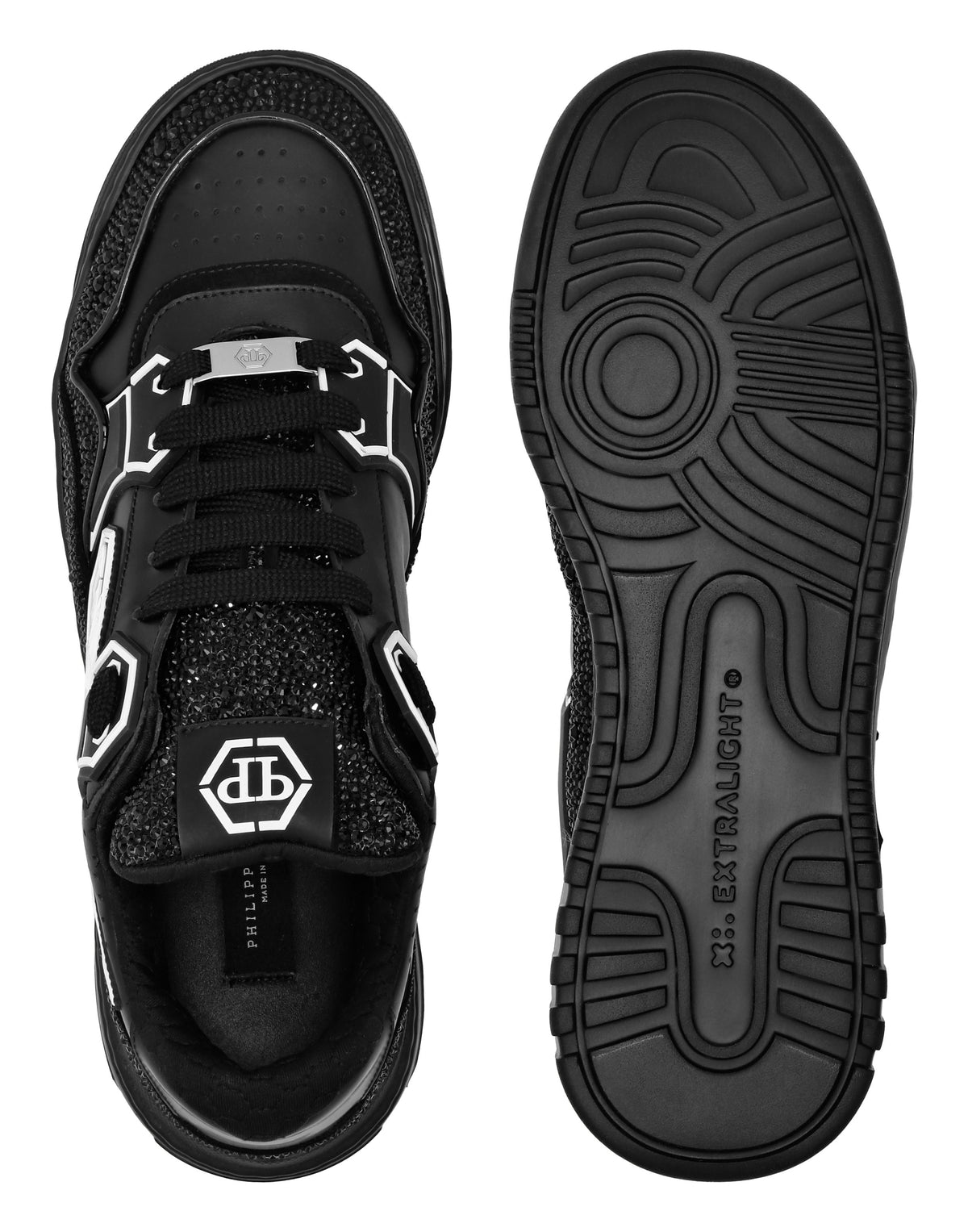 Philipp Plein｜Leather Low-Top Sneakers Moon Walker 男款運動鞋