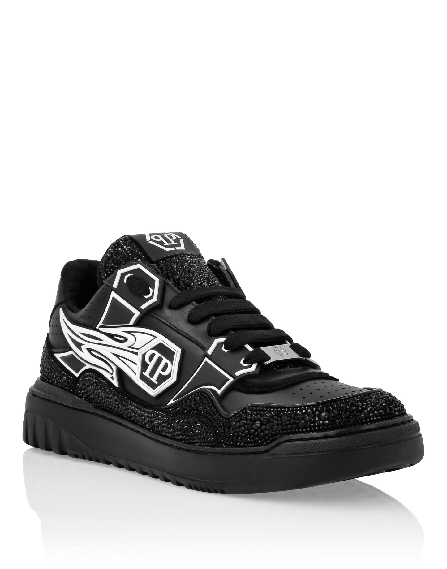 Leather Low-Top Sneakers Moon Walker