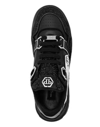Philipp Plein｜Leather Low-Top Sneakers Moon Walker 男款運動鞋
