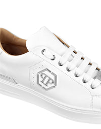 Philipp Plein｜Nappa Leather Lo-Top Sneakers Hexagon 男款運動鞋